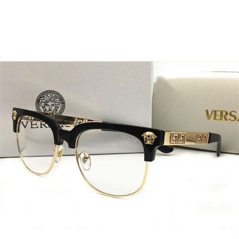 men's versace glasses gold|Versace prescription eyeglasses for men.